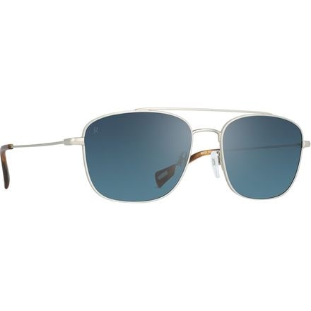 RAEN optics - Barolo Sunglasses - Silver/Matte Rootbeer/Blue Smoke