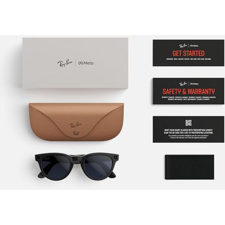 Ray-Ban - Meta AI Low Bridge Fit Headliner Sunglasses