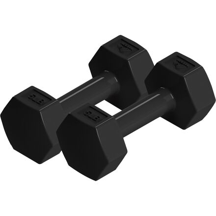 RBX - 5lb-10lb Dumbbell-Hex Style Weight - Pair - Black