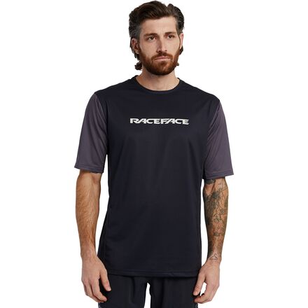 Race Face - Indy Short-Sleeve Jersey - Men's - Charcoal