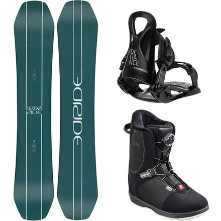 Zero Jr Snowboard + J1 Binding + Head Jr BOA Boot - Kids'