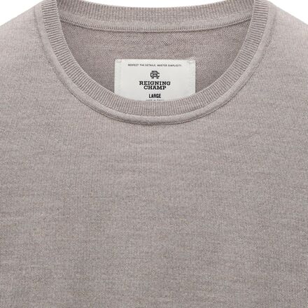 Reigning Champ - Lightweight Merino Harry Crewneck Sweater - Men's