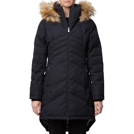 Rainforest - Oxford Nylon Quilted Thermoluxe Parka - Women's - Black