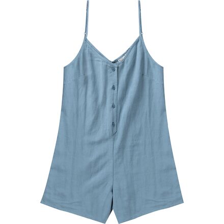 Rhythm - Essential Adjustable Romper - Women's - Dusted Teal