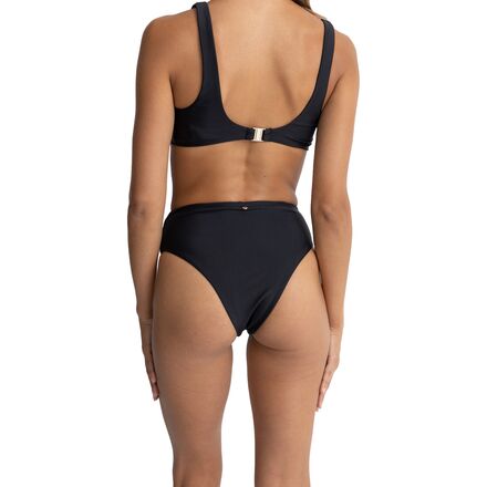 Rhythm - Classic Hi Waist Bikini Bottom - Women's
