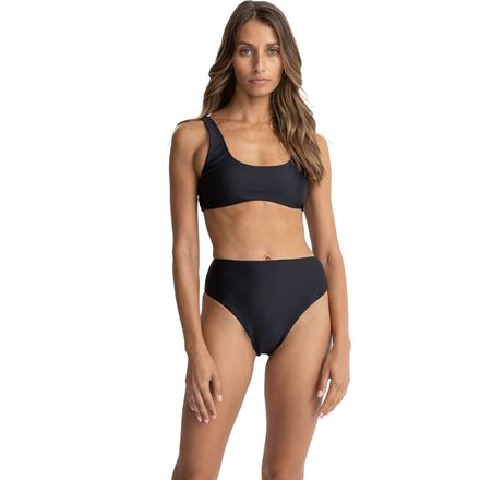 Rhythm - Classic Hi Waist Bikini Bottom - Women's