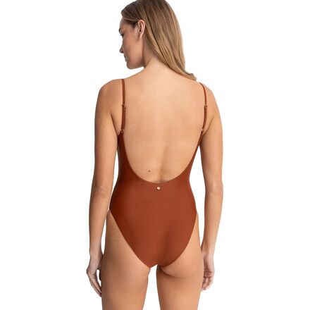 Rhythm - Classic Minimal One Piece Swimsuit - Women's