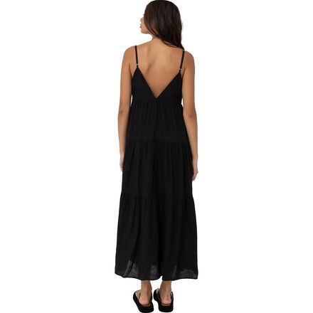 Rhythm - Classic Tiered Midi Dress - Women's