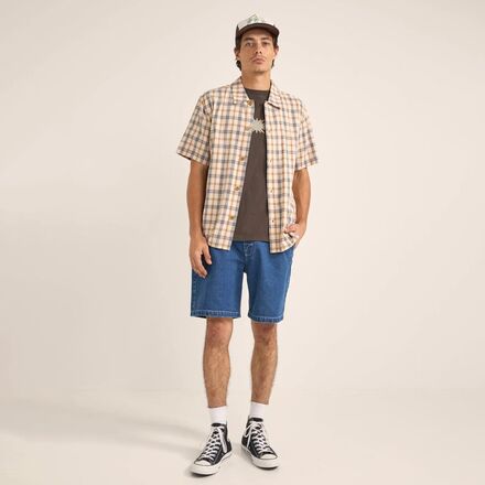 Rhythm - Check Short-Sleeve Shirt - Men's