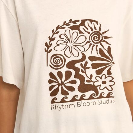 Rhythm - Bloom Studio Oversized T-Shirt - Women's