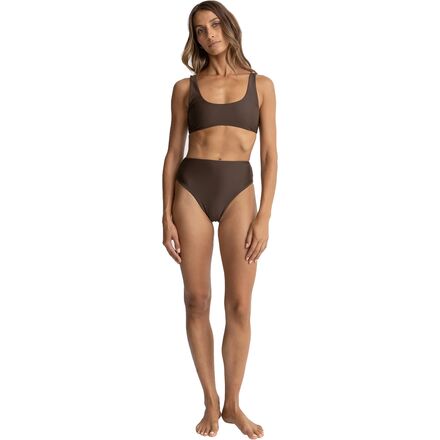 Rhythm - Classic Hi Waist Bikini Bottom - Women's