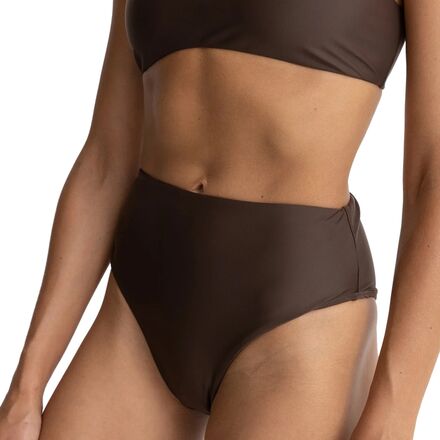 Rhythm - Classic Hi Waist Bikini Bottom - Women's