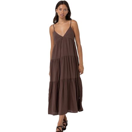 Classic Tiered Midi Dress - Women's
