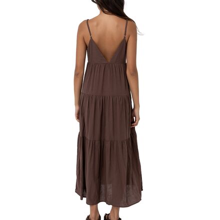 Rhythm - Classic Tiered Midi Dress - Women's