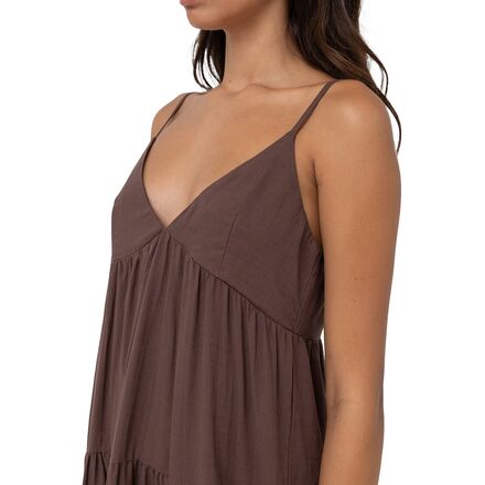 Rhythm - Classic Tiered Midi Dress - Women's