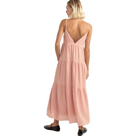 Rhythm - Classic Tiered Midi Dress - Women's