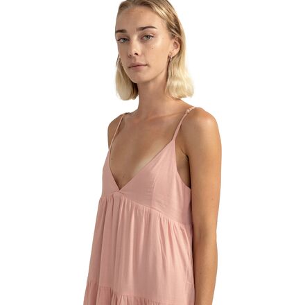 Rhythm - Classic Tiered Midi Dress - Women's