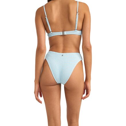 Rhythm - Cove Stripe Holiday Bikini Bottom - Women's