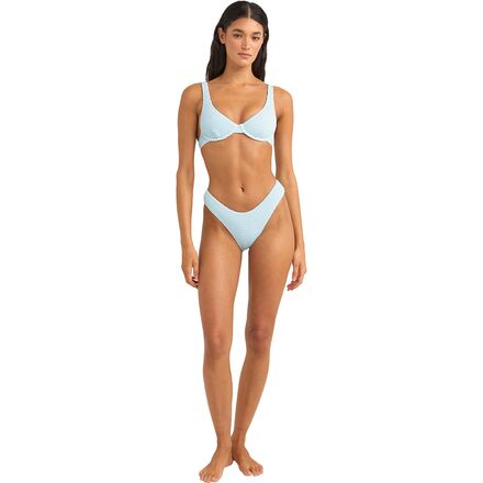 Rhythm - Cove Stripe Holiday Bikini Bottom - Women's