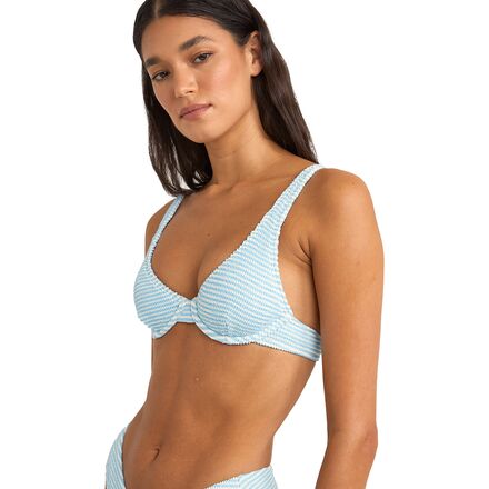 Rhythm - Cove Stripe Underwire Bikini Top - Women's