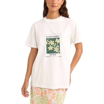 Flower Market Boyfriend T-Shirt - Women's