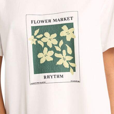 Rhythm - Flower Market Boyfriend T-Shirt - Women's