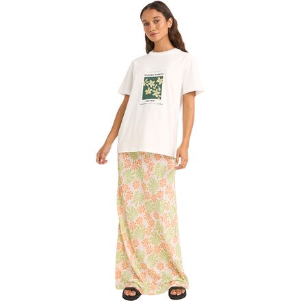 Rhythm - Flower Market Boyfriend T-Shirt - Women's