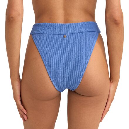 Rhythm - Isla Rib Hi Banded Bikini Bottom - Women's