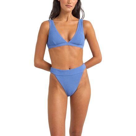 Rhythm - Isla Rib Tall Tri Bikini Top - Women's
