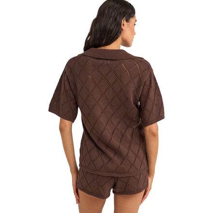 Rhythm - Islander Collared Knit Shirt - Women's