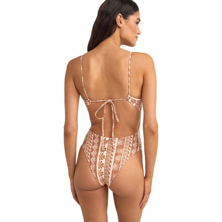 Rhythm - Seafarer Tie Back Minimal One-Piece Swimsuit  - Women's