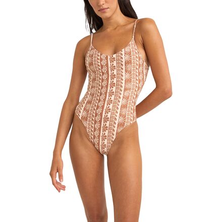 Rhythm - Seafarer Tie Back Minimal One-Piece Swimsuit  - Women's