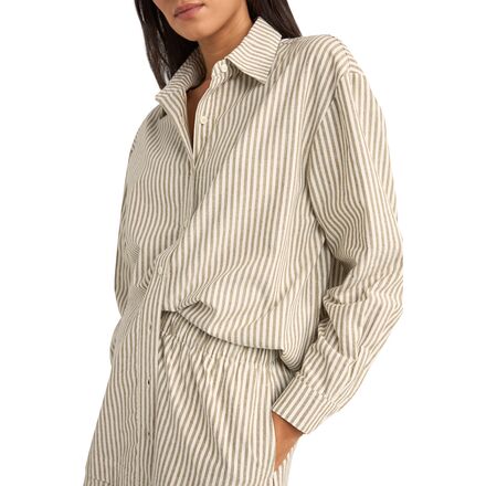 Rhythm - Valley Stripe Oversized Shirt - Women's