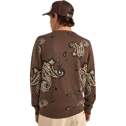 Rhythm - Mohair Paisley Knit Sweater - Men's
