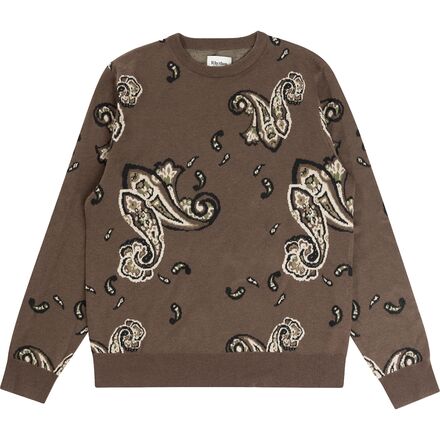 Rhythm - Mohair Paisley Knit Sweater - Men's