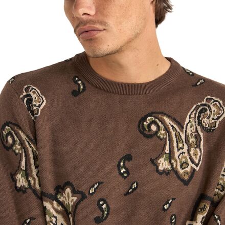 Rhythm - Mohair Paisley Knit Sweater - Men's