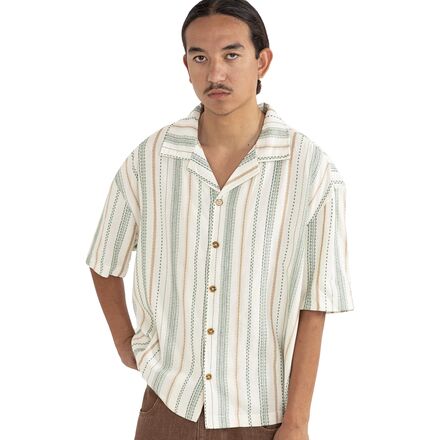 Relaxed Stripe Short-Sleeve Shirt - Men's