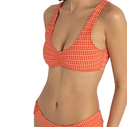 Rhythm - Lola Check Crop Top - Women's
