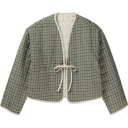 Antibes Plaid Quilted Jacket - Women's