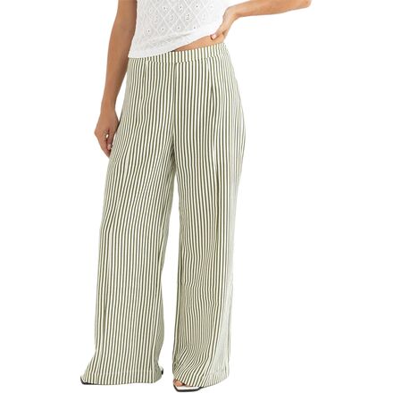 Cove Stripe Wide Leg Pant - Women's