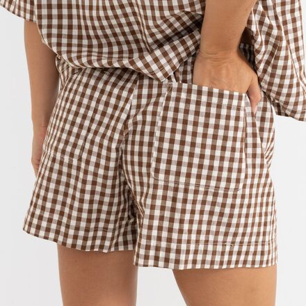 Rhythm - Birdie Gingham Short - Women's