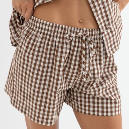 Rhythm - Birdie Gingham Short - Women's