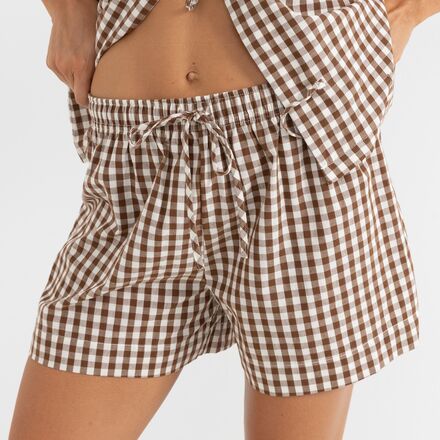 Rhythm - Birdie Gingham Short - Women's