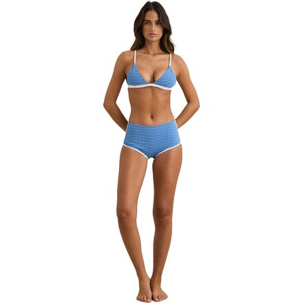 Rhythm - Lola Check Bralette Top - Women's