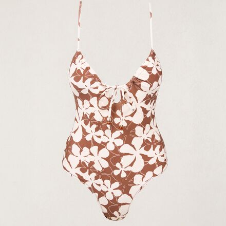 Rhythm - Melia Floral Tie Front One-Piece Swimsuit - Women's