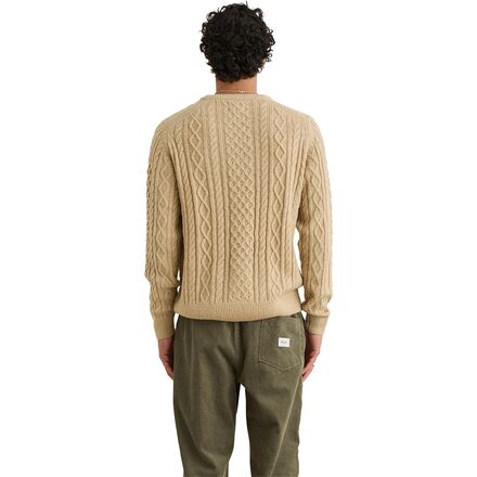 Rhythm - Mohair Fishermans Knit Sweater - Men's