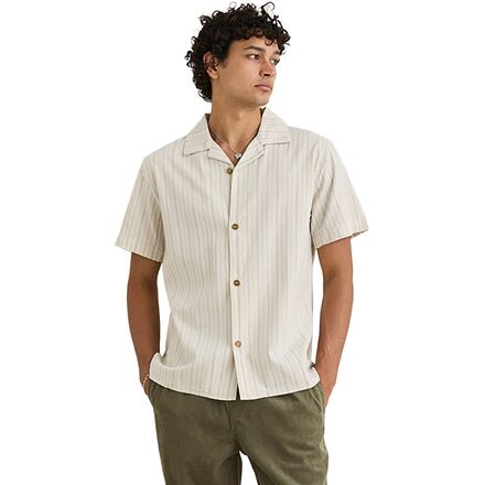 Vacation Stripe Short-Sleeve Shirt - Men's