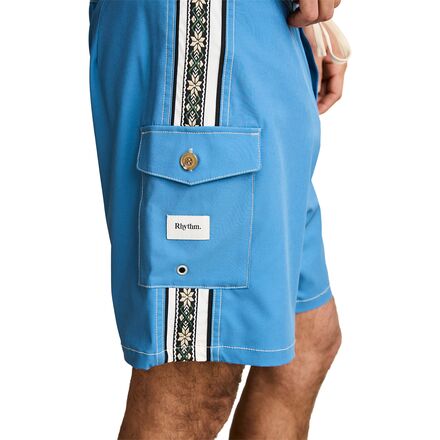 Rhythm - Panel Stripe Swim Trunk - Men's