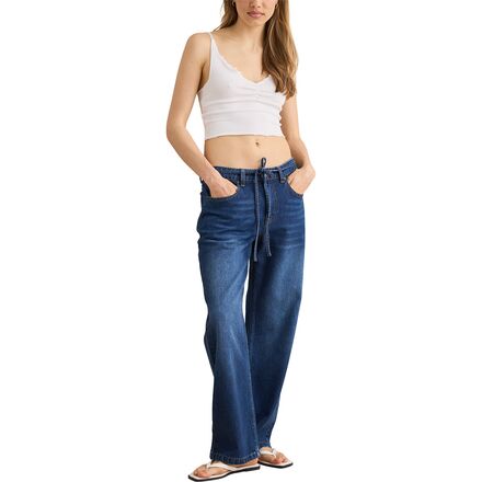 Rhythm - Charlie Low-Rise Denim Jean - Women's