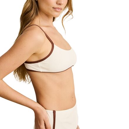 Rhythm - Lily Rib Contrast Crop Top - Women's